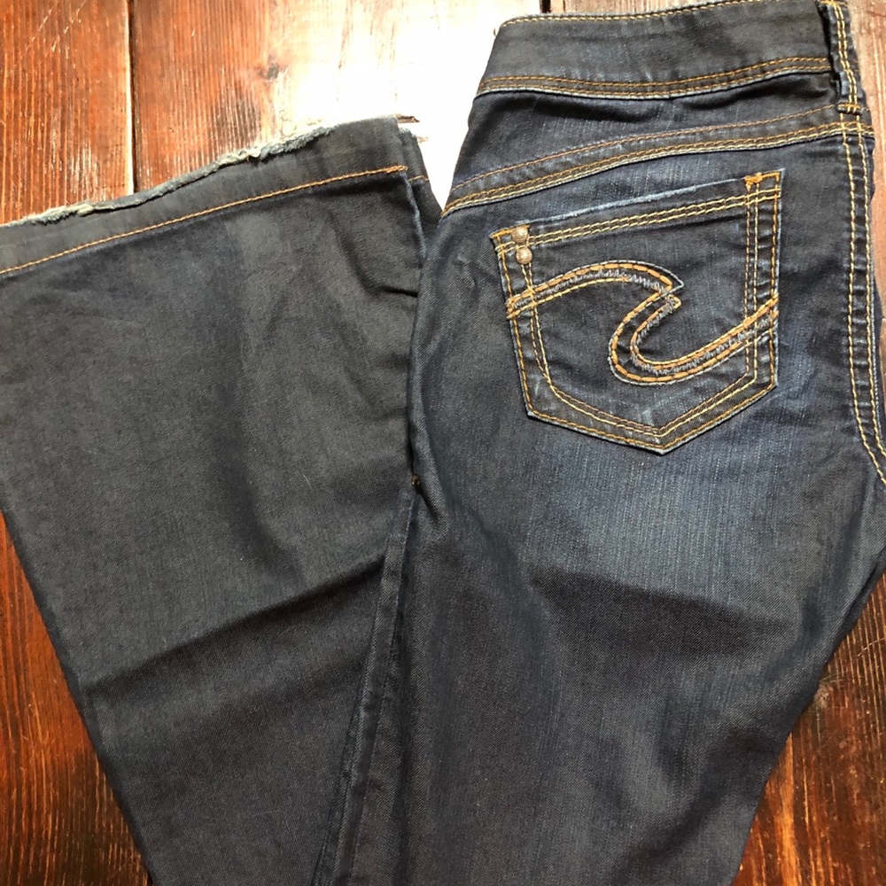 Silver Jeans Camden Rose Bell sz 27/33